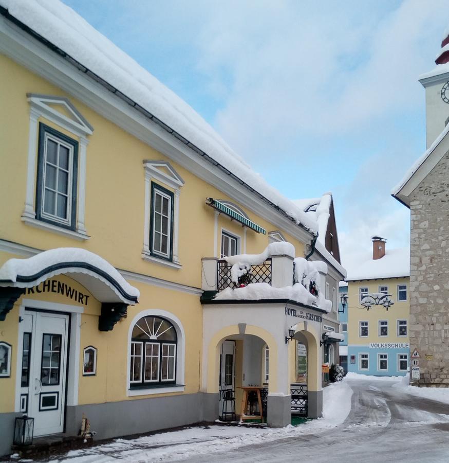 Hotel Zum Goldenen Hirschen Göstling an der Ybbs Exterior foto