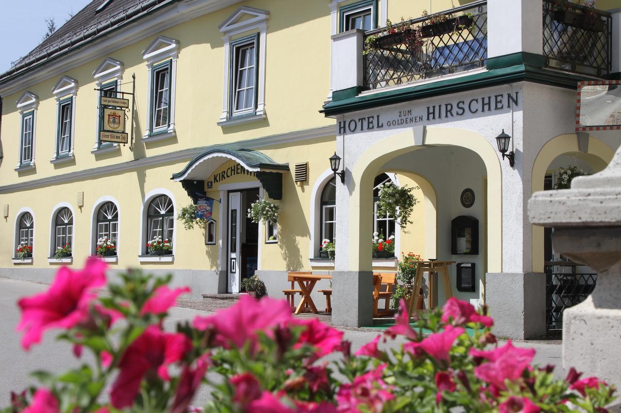 Hotel Zum Goldenen Hirschen Göstling an der Ybbs Exterior foto